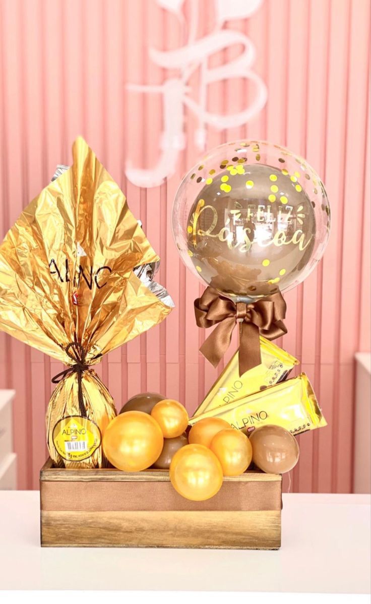 Box Golden Páscoa – Edição Luxo Brilhante